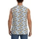 thumbnail image 4 of Balery Cute Sloth Camisetas sin mangas para hombre, absorbe la humedad y protege contra el mal olor.-XX-Large, 4 of 7