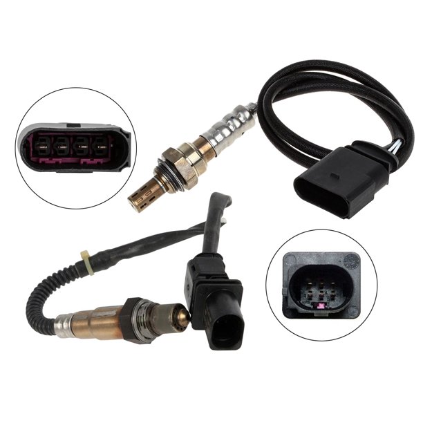 MAXFAVOR 2345102 2344859 2Pcs Oxygen Sensor Original Equipment Replacement for 2005 Volkswagen