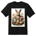 thumbnail image 2 of Plus Size Shirt for Women Black Tops for Women Short Sleeves Shirt for Women Easter T Shirt Crewneck Shirt for Women XL, 2 of 5
