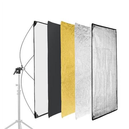 UPC: 0192223085091 | Reflector Panel 28 x 39  (71 x 99cm) With Wind-Proof Fabric