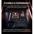 thumbnail image 5 of CIOKS DC7 Future Power Generation 9V / 12V / 15V / 18V DC Fuente de alimentación universal con 7 salidas aisladas y salida USB de 5V para pedales de efectos, 5 of 5