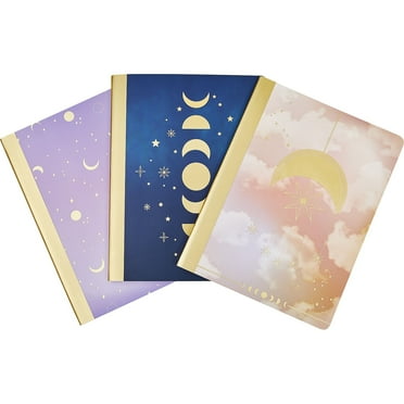 Eccolo Composition Notebooks 7.5" x 9.75" College-Ruled 80 Sheets Assorted Colors 3/Pack