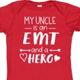 thumbnail image 4 of Inktastic My Uncle is an EMT and a Hero Boys or Girls Baby Bodysuit, 4 of 5