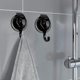 thumbnail image 2 of Bathroom Robe Hooks Set Of 2 Black Suction Cup Hooks, 2 Pack Heavy Duty Suction Cup Shower Hooks For, 2 of 5