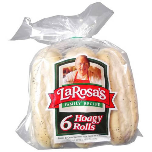 LaRosa's Family Recipe Hoagy Rolls, 6 ct, 25 oz