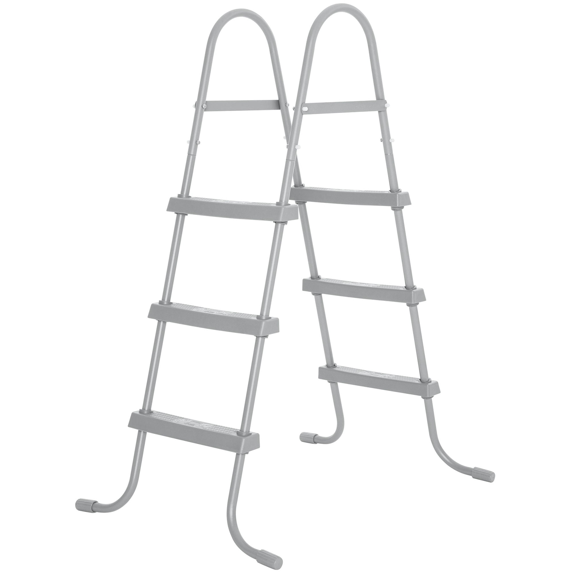 Bestway Steel Pro MAX - 16' x 10' x 42" - Oval Above Ground Swimming Pool Set, ClickConnect Frame, Tritech, Filter Pump-Ladder-Cover, 2,893 Gal Water