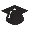 thumbnail image 2 of mbolo de Sombrero de Graduación Posavaso de Botella Adornos Decorativos Graduación Negro Gloria Estera de la taza, 2 of 9