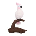 thumbnail image 2 of Figura de pájaro modelo Acento Juguete cognitivo Colección Adorno de escritorio Mesa de paisaje Cacatúa rosa, 2 of 9