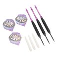 thumbnail image 3 of Darts, Stainless Steel Exquisite Steel Tip Darts 3Pcs with Storage for Beginners, 3 of 8