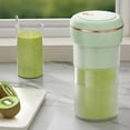thumbnail image 4 of Travel Blender Fruit Juicer Portable Small Juicer Cup Ton Cup Ton Barrel Juicer Juicer, 4 of 6