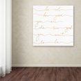 thumbnail image 3 of Trademark Fine Art "How Good Gold" Canvas Art by Lisa Powell Braun, 3 of 3