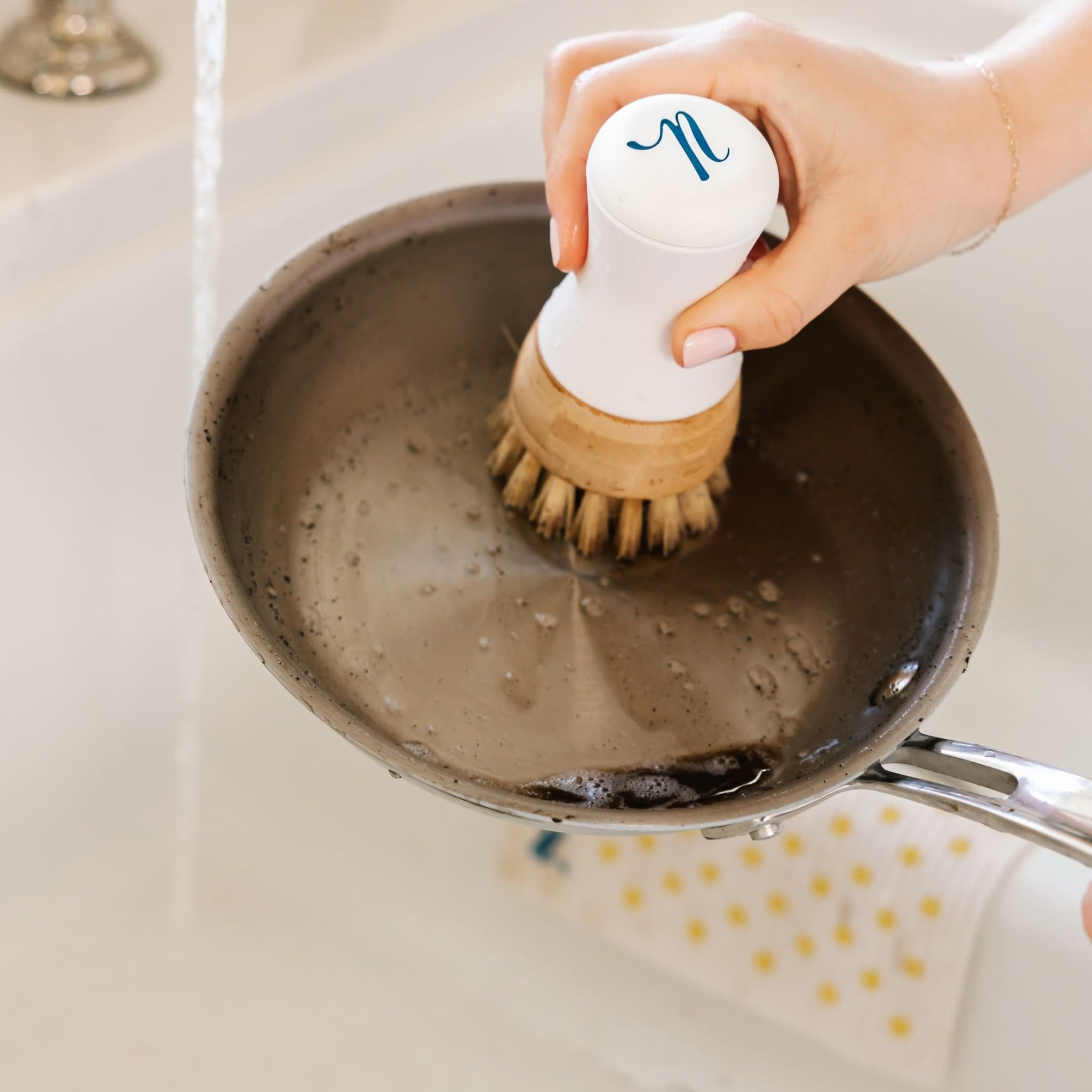 Nellie's Organic Natural Vegan Dish Stick - Eco-Friendly Dish Soap Alternative