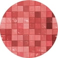 thumbnail image 1 of Ahgly Company Indoor Round Patterned Ferrari Red Area Rugs, 8' Round, 1 of 6