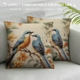 thumbnail image 3 of ARISTURING Decorations Pillow Covers Spring Flower Bird Butterfly Pillow Covers Bird Flowers Cooling Pillow Cases Couch Pillows for Iiving Room Throw Pillow Covers Decorative Outdoor Pillow Covers, 3 of 5