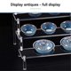 thumbnail image 2 of Acrylic 4-Tier Step Display Rack for Place Figures, Dolls, Anime, Jewelry, and Cosmetics 40x27.2x20cm, 2 of 5