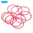 thumbnail image 3 of Unique Bargains 1.8' OD 1.5' ID Loose Leaf Rings Binder Ring Book Rings Steel for Scrapbook, Pink 10 Pack, 3 of 6