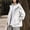 White, variant on Ahabrexf Sweaters for Women, Solid Color Hooded Jacket with Belt Thin Casual Leather Style