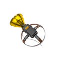 thumbnail image 1 of Toystoory Jogging Camping senderismo faro mujer portátil impermeable faro linterna pesca mochilero cabeza antorcha equipo al aire libre carpas Amarillo Toystoory OD029335-02B, 1 of 6