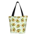 thumbnail image 2 of Kdxio Avocado Doing Sport Women Reusable Grocery Bags Foldable Ripstop,Reusable Shopping Bags for Shopping,Gym,Gift, 2 of 7