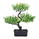 thumbnail image 4 of Bonsái artificial, planta falsa en maceta, multiusos, decorativa, artificial Verde, 4 of 9