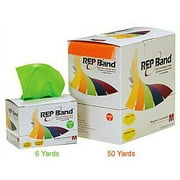 REP latex-free-exercise band, lime, 6 yard