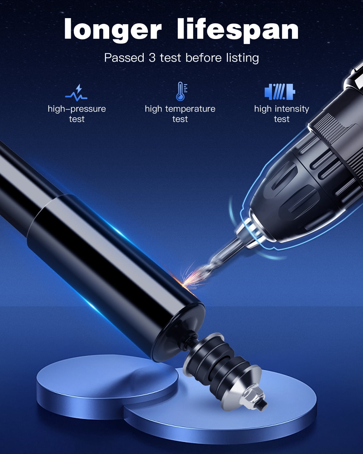 Shocks,ECCPP Full Set Absorber Shocks Struts for 1990 1991 1992 1993 1994 1995 1996 1997 for Ford for Ranger,1994 1995 1997 for Mazda B2300 B3000,1994 1995 1996 for Mazda B4000 with 344268 344396