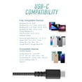 thumbnail image 6 of Smartish USB-C Fast Fabric Wrapped 6ft Charging Cable - Crown Joule [Durable Nylon Fabric Cord] Compatible with Android, Pixel, Galaxy - Apple MFi Certified for MacBook Pro - I'm Blushing, 6 of 6