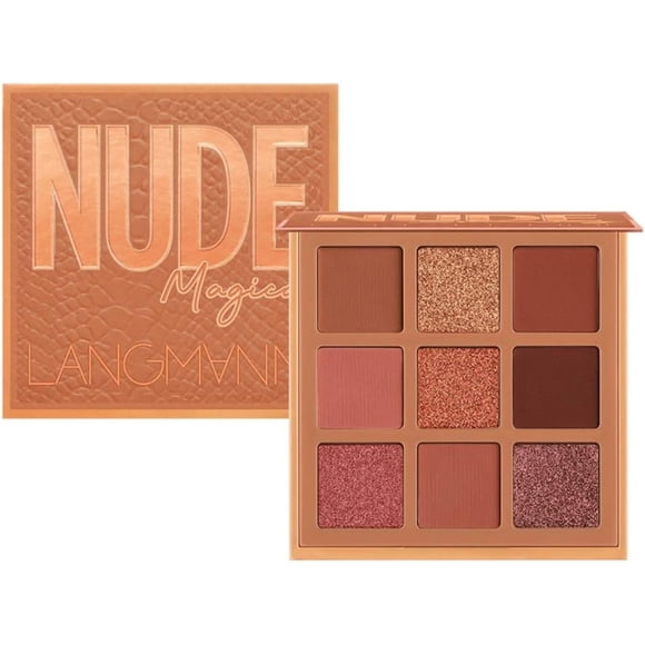 Eyeshadow Palette NUDE 9 Colors Shimmer Matte Eye Shadow Makeup Pallet Eyeshadow Cream 12h Long Lasting Professional Eye Shadow Powder
