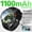 Black silicone strap version, variant on 2026 Men's Smartwatch, 1.7" HD Screen, 1100mAh Battery 90-Day Standby, 120+ Sports Modes, Compass & Wireless Call, for iPhone