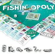 Late for the Sky Fishin-Opoly Board Game