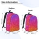 thumbnail image 2 of Fotbe Holiday Shiny Mochila de Lona con Estampado, Mochila Duradera, Mochila Versátil de Alta Calidad, Mochila Compacta Vintage-Small, 2 of 5