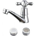 thumbnail image 1 of Grifo de agua fría individual, grifo de agua fría individual, grifo de agua de lavabo cromado, para el baño, el inodoro, el lavabo, la cocina, con filtro, 1 of 5