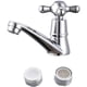 thumbnail image 1 of Grifo de agua fría individual, grifo de agua fría individual, grifo de agua de lavabo cromado, para el baño, el inodoro, el lavabo, la cocina, con filtro, 1 of 5