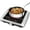 Light Black, variant on Techwood Portable Electric Cooktop Burner, 1500W, Compact, Non-slip, Stainless, Black