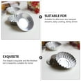 thumbnail image 2 of 12 PCS Tart Mold Aluminum Alloy Sauce Dipping Bowls Cake Cups Round Baking, 2 of 6