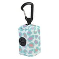thumbnail image 1 of Dog Bag Holder Polyester Material Versatile Secure Clip Easy Use Robust Lightweight with Carabiner for Walking Outdoor Waste Disposal, 1 of 4
