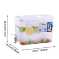 thumbnail image 2 of Dispensador De Bebidas De 4L Con Grifo, Hervidor Frío Transparente, Contenedor De Bebidas Sin Fugas Para Bebidas De Verano Diy, Té De Frutas, Té De Limón Eigraketly HA037242-00, 2 of 6