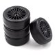 thumbnail image 4 of Neumático Remote Control Drift Tires Remote Control Racing Car Neumáticos 4pcs Reemplazos para 1/10 HSP94123 94122 D5 yokomo Remote Control Drift Car Abanopi  Neumático, 4 of 7