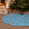 thumbnail image 6 of Yiaed Dolphin Lovers Print Christmas Tree Skirt , Tree SkirtsTree Mat for Christmas Winter Holiday Indoor Decorations-36", 6 of 7