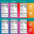 thumbnail image 2 of Protein Smoothie, Real Fruit, 12g Protein, Low Carb, Zero Added Sugar, Gluten-Free, Non-GMO, No Artificial Colors or Flavors, Mix Variety, 12 Count, 2 of 5