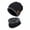 Black, variant on Gustave 2Pcs Winter Hat Scarf Set Lined Skull Cap Warm Knitted Beanie Hat for Men Women Kids "Black"