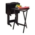 thumbnail image 2 of Winsome Alex 5-Piece Snack Table Set, Black Finish, 2 of 14