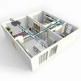 thumbnail image 3 of 220V High-Power Exhaust Fan With Backdraft Valve - Flexible Installation & Low 13Si (6 Inches), 3 of 10