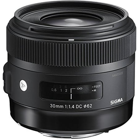 Sigma 30mm f/1.4 DC HSM Fixed Lens for Sony A-Mount Cameras