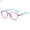 As the picture, variant on Anvazise Children Stylish Dual Colors Anti-Blue Light Eyes Protection Flat Eyeglasses
