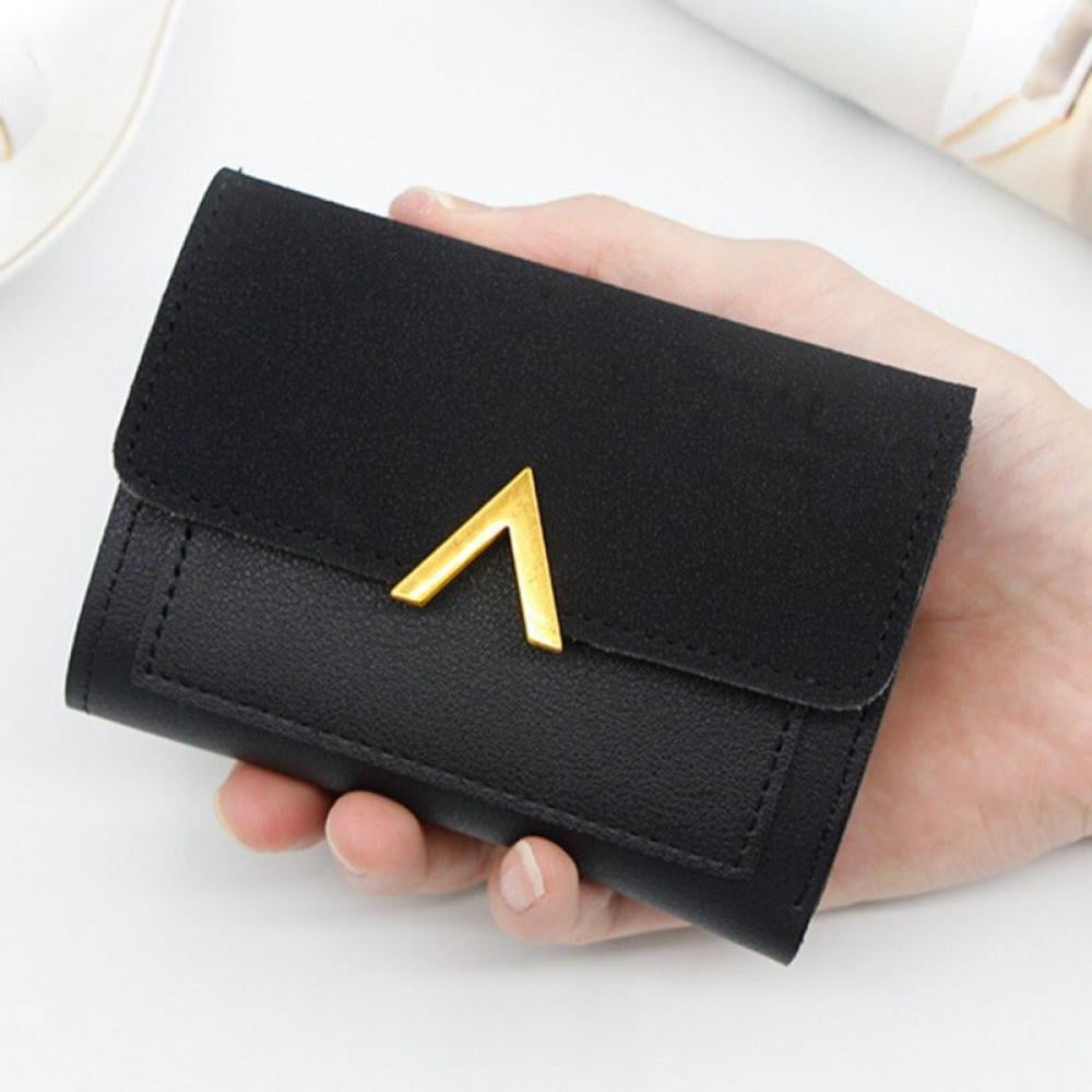 New Arrival Women Mini Short Zipper Wallet Simple Leather Pocket Clutch Purse