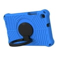thumbnail image 3 of Dteck Case for Samsung Tab A 8.0 SM-T290/T295 2019, Kids Friendly EVA Foldable Kickstand Shoulder & Handle Strap 360 Degree Rotayable Hand-full Ring Shockproof Anti-drop Lightweight Case, Blue, 3 of 14