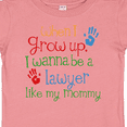 thumbnail image 4 of Inktastic Lawyer Like Mommy Boys or Girls Baby T-Shirt, 4 of 5