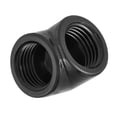 thumbnail image 3 of 2 Pcs 90 Degree Fitting Adapter, G1/4 Thread Male to FemaleElbow Extender Connectorfor PC Water Cooling System, 3 of 7