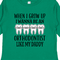 thumbnail image 4 of Inktastic Future Orthodontist Baby Gift Boys or Girls Long Sleeve Toddler T-Shirt, 4 of 5